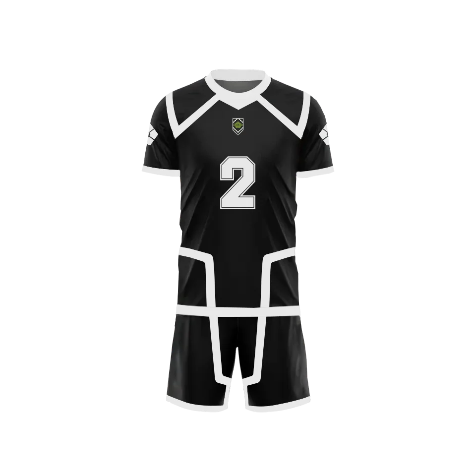 Equipación entrenamiento negra