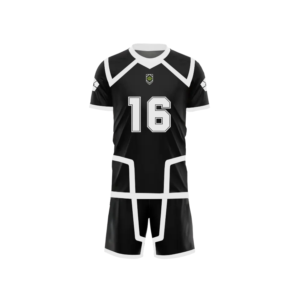 Equipación entrenamiento negra