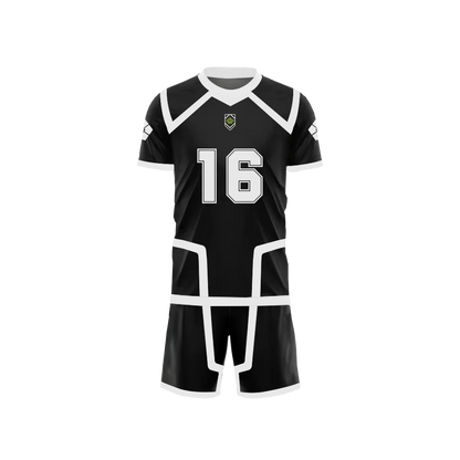 Equipación entrenamiento negra