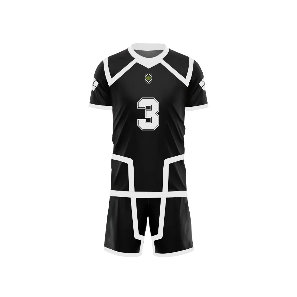 Equipación entrenamiento negra