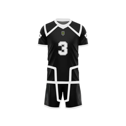 Equipación entrenamiento negra