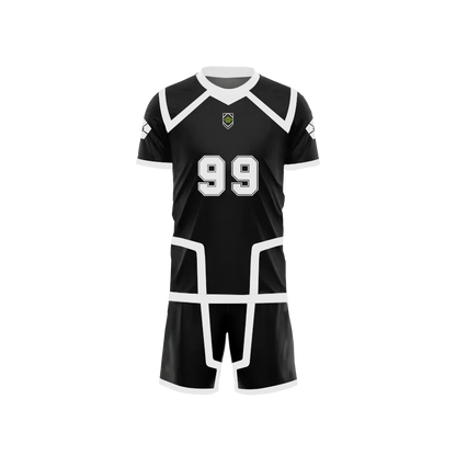 Equipación entrenamiento negra