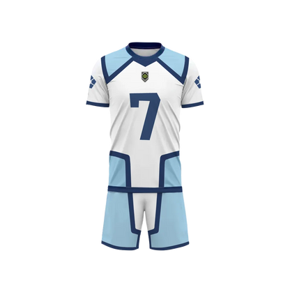 Equipación entrenamiento Azul