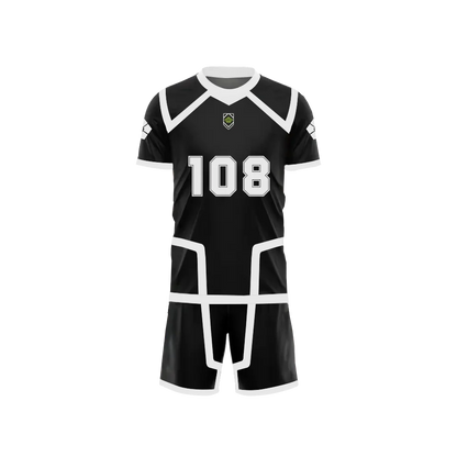 Equipación entrenamiento negra