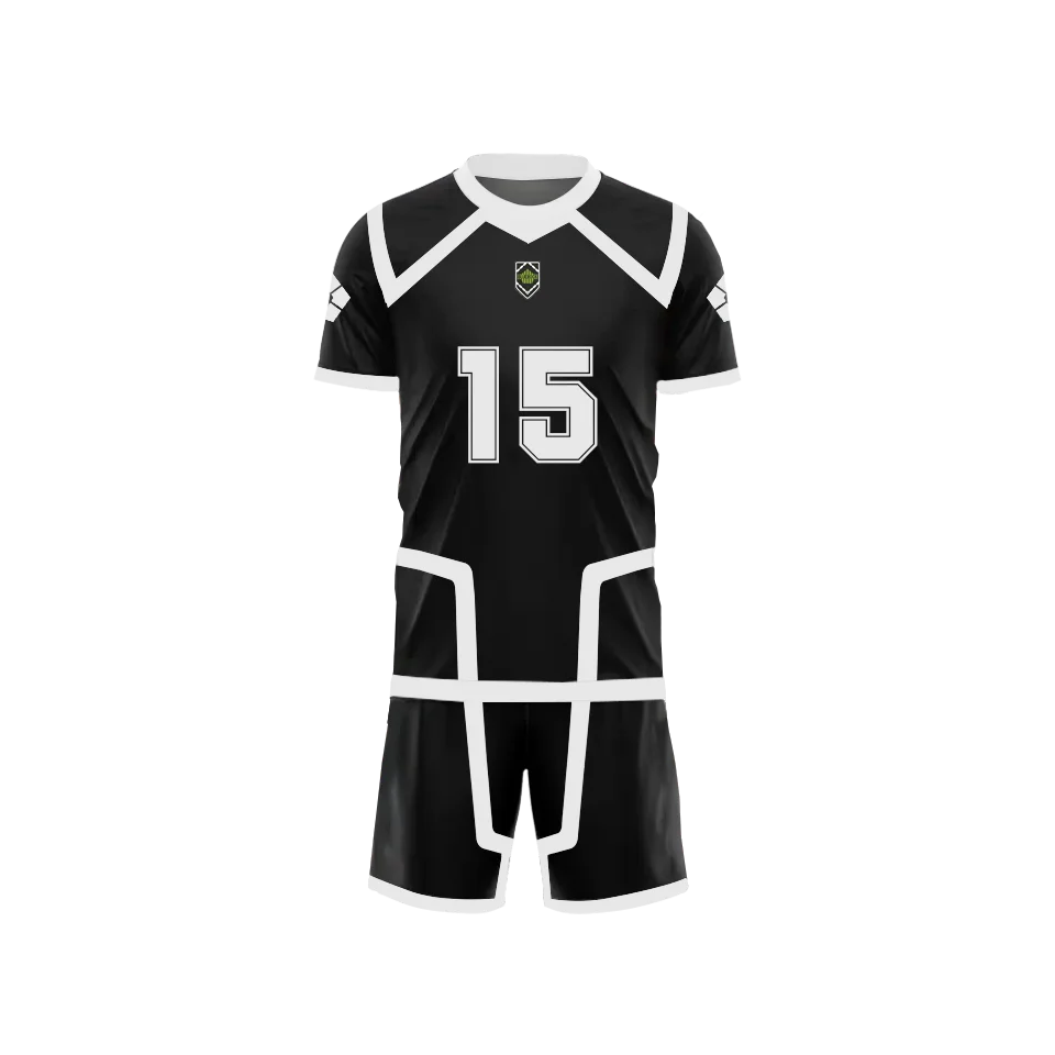 Equipación entrenamiento negra