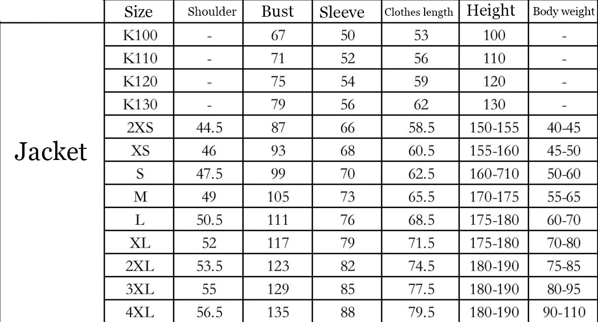 Chaqueta blue lock Blanca